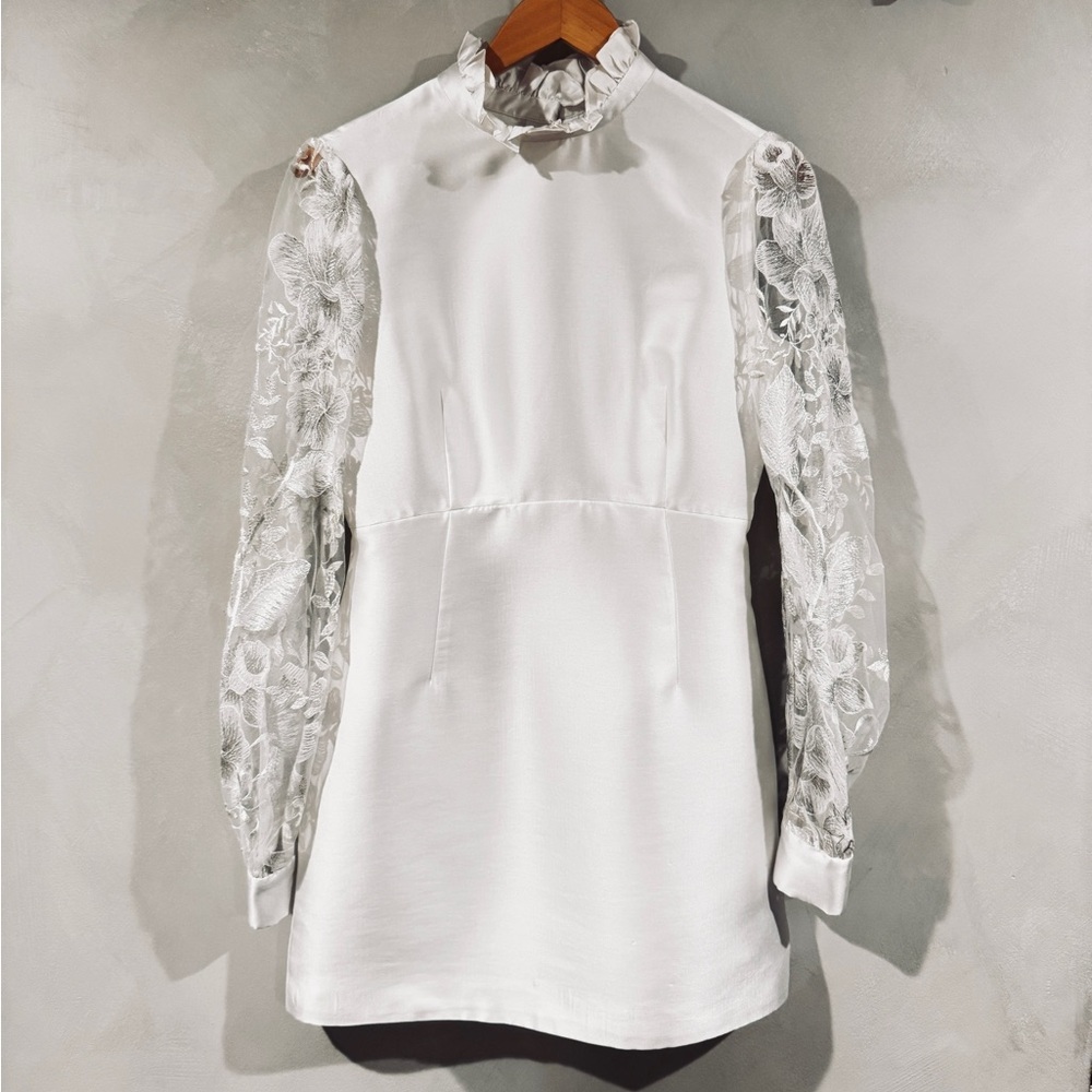 Alexandra Grecco Dali Floral Bridal Dress